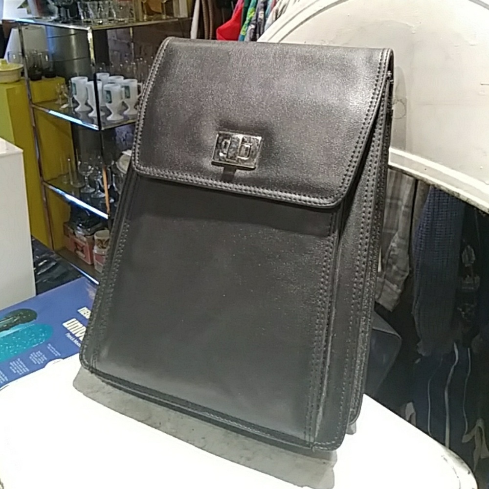 Faux Leather Crossbody Bag